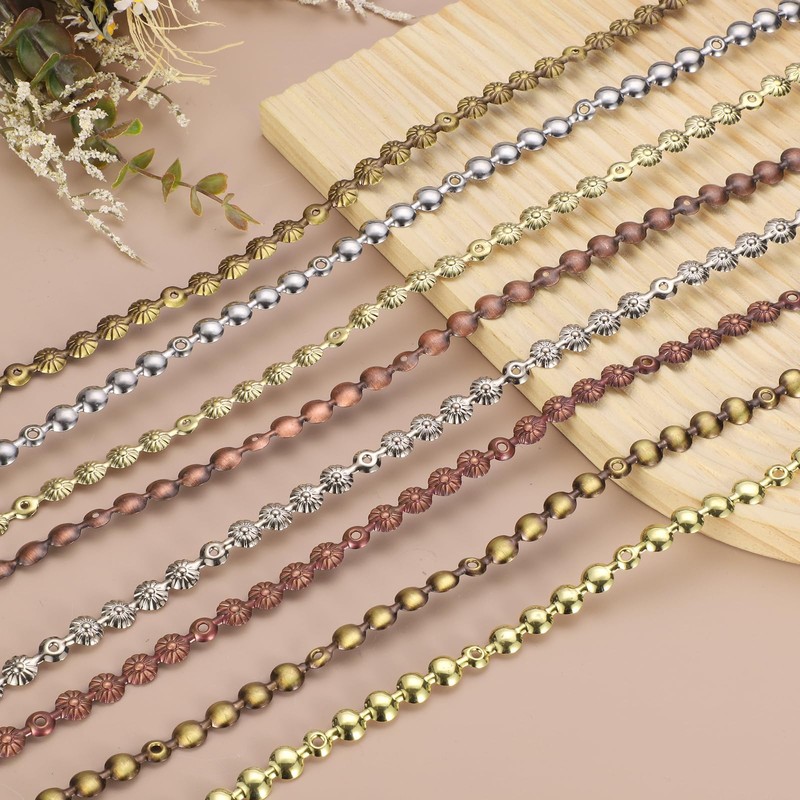 sourcing map 6 Pcs Upholstery Tacks Strips, 3.28ft Decorative Nails