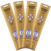 Gonesh Classic Collection #6 Incense (4 Pack), 4 Piece, Gold