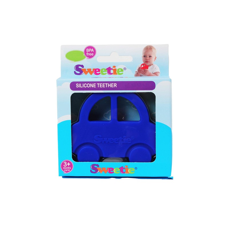 Sweetie Teether Teething Car Toys Silicone Teething for Babies Silicone