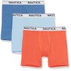 Nautica Paquete de 3 Calzoncillos Tipo bóxer elásticos para Hombre,