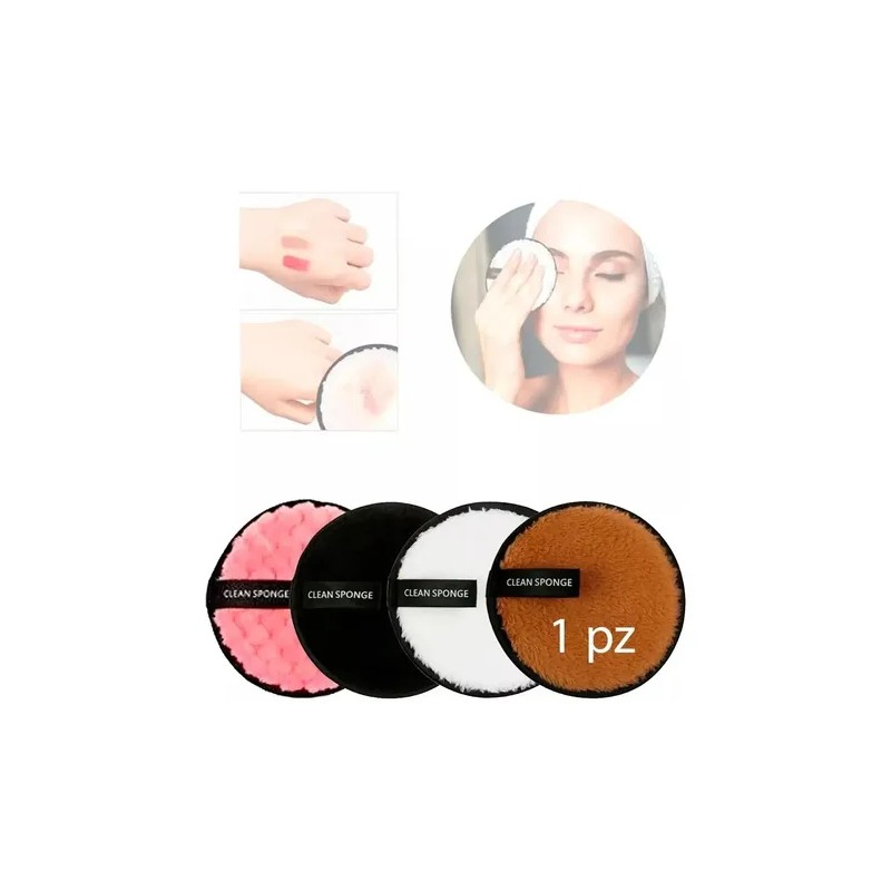 Esponja Limpieza Facial Almohadilla Desmaquillante Doble F