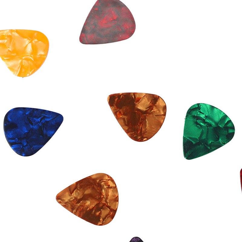 10 Uds Plumillas para Guitarra,Puntas de Guitarra de Geluloide