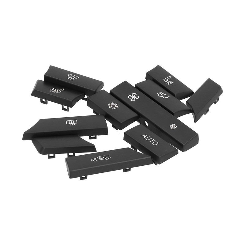 11pcs A/C Heater Button Cap Covers 61319313922 Replacement for 5