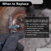 Partuto ABS Wheel Speed Sensor Front Right ABS Sensor Anti-lock