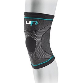 Ultimate Performance Ultimate Compression Elastic Knee Support, Small, Black/Blue