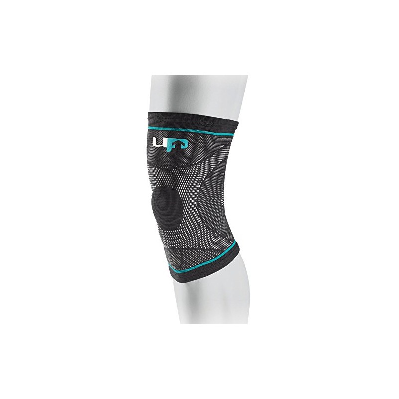Ultimate Performance Ultimate Compression Elastic Knee Support, Small, Black/Blue