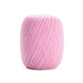 Circulo Clea Yarn – Crochet Thread Fine Size 10-8/2 Perfect for Weaving - 100% Mercerized Brazilian Cotton (Pack of 1 Ball) – 5.3 oz, 1094 yds - Color: 3526 - Candy Rose