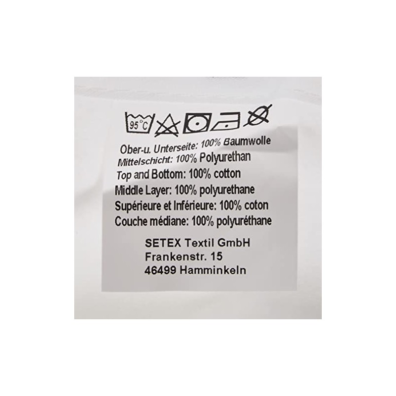 SETEX Waterproof Protective Bag for Incontinence 80 x 200 cm