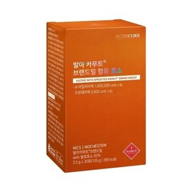 NutriCore (현대백화점)뉴트리코어발아 카무트 브랜드 밀 함유 효소((3.5 g x 30포) (Hyundai Department Store) NutriCore Sprouted Kamut Brand Wheat Enzyme ((3.5 g x 30 packets)
