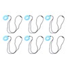 10PCS Chew Sensory Necklace Safe Soft Silicone Teeth Grinding Kids