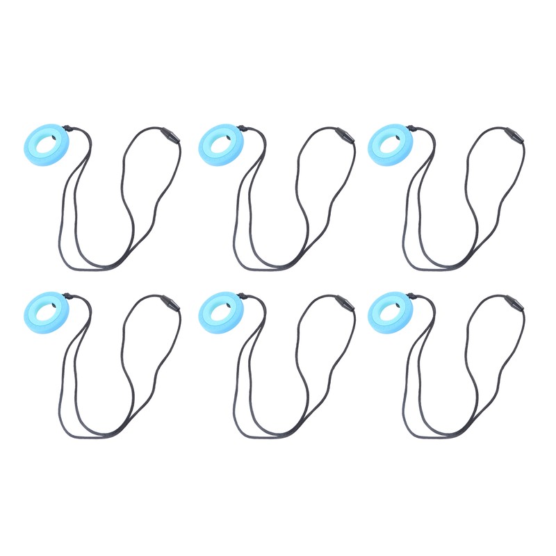 10PCS Chew Sensory Necklace Safe Soft Silicone Teeth Grinding Kids