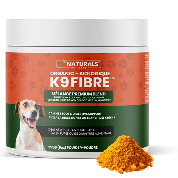 New! miNATURALS Premium Organic Pumpkin Powder Supplement Blend For Dogs,