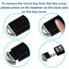 HQRP 2-Pack Remote Key Fob Shell Case Keyless Entry w/