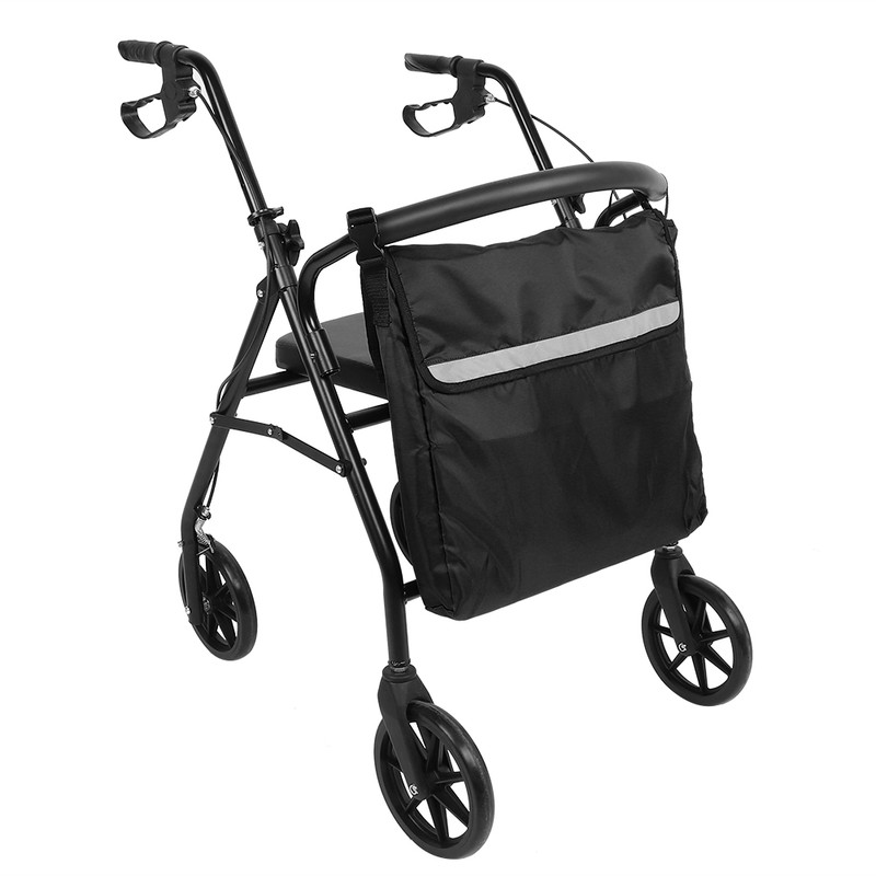 Powered Wheelchair Carrying Bag Carry Case Organizer Accessories for Wheelchair(Black)