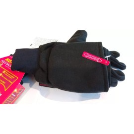 RefrigiWear Gloves 0404R Black LR Pop Top