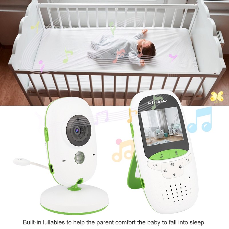 Wireless 2 inch LCD Screen Baby Monitor Camera Audio Video