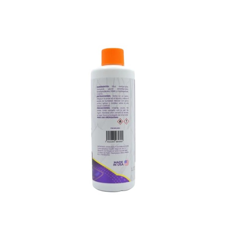 Líquido acrilico 4 Oz Sens, Uñas Acrilicas Mc Nails, presentacion