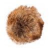 Pompom Faux Fur Brown / Cinnamon