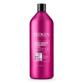 REDKEN- Shampoo Color Extend Magnetics | Shampoo para cuidar y preservar el color del cabello teñido |Realza el brillo y mantiene la vitalidad del color del cabello por más tiempo |Formulado con Ácido Cítrico y aceite de arándano