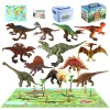 MEIGO Dinosaur Toys Toddlers 7’’ Educational Realistic Dinosaur Figures Playset
