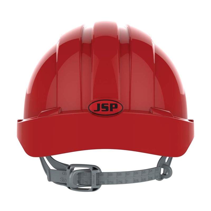 JSP EVO3 HDPE Safety Helmet for Construction/Building with OneTouch Slip
