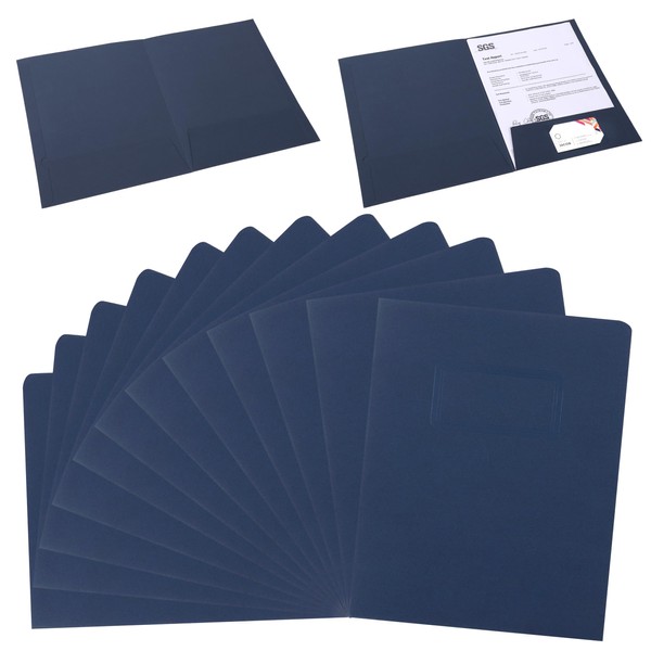 Presentation Folder A4 à Double Pocket Folder, Pack of 12