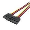 Mcsher 20" Inch 6GB/s SATA 3.0 Data Cable, Power Splitter
