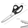 Pinking Shears Dressmaking Scissors Fabric Scissors Zigzag Stainless Steel Scissors