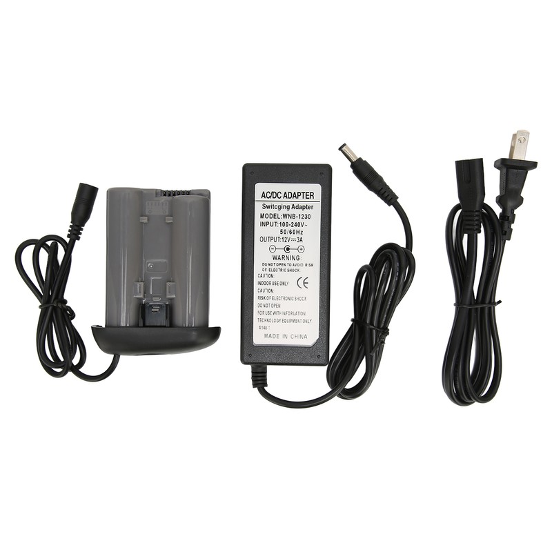 EL18 DC Coupler Kit External Full Decoding Dummy Battery with