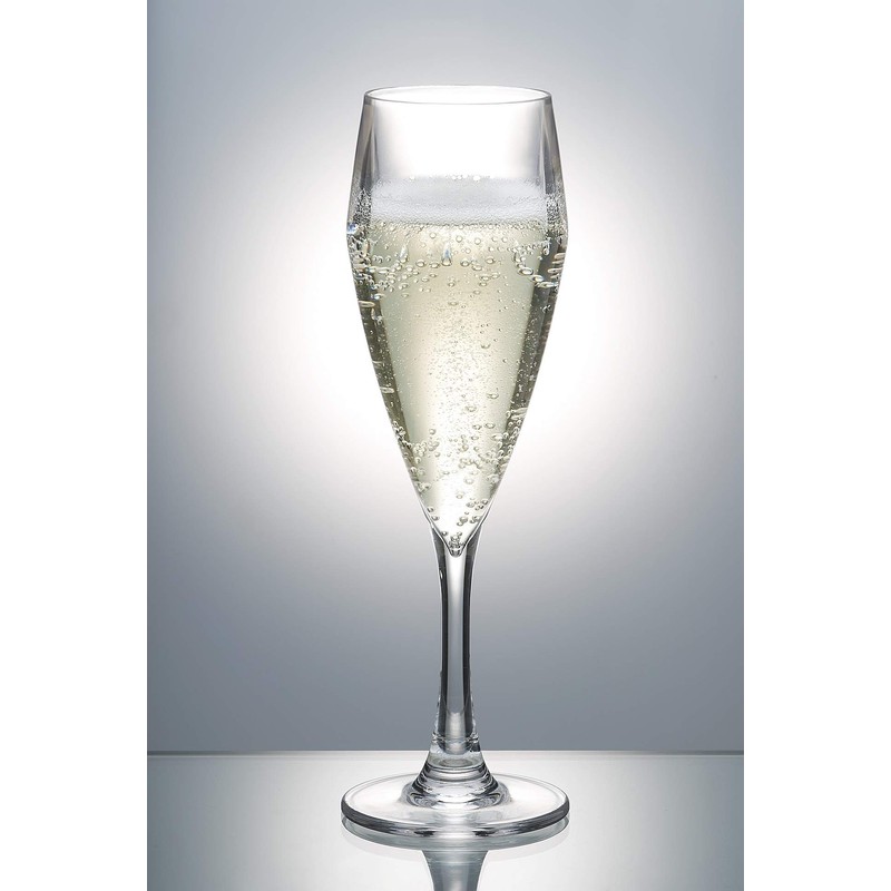 Glassjacks Ltd PLASTIC CHAMPAGNE FLUTE - EPERNAY | Reuse 1000's