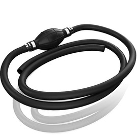 High Flow Siphon Pump, Gasoline Oil Water Fuel Diesel Transfer Siphon Pump, Siphon Hand Fuel Pump Portable Manual Car Liquids Gas Transfer PumpSiphon Hose, Siphoning Kit, 2M Durable Syphon Hose