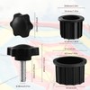 6 Pcs Umbrella Base Stand Replacement Parts,Courtyard Umbrella Base Replacement
