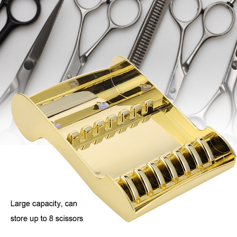 Professional Hair Scissor Storage Rack Holder Barber Shop Shears Organizer