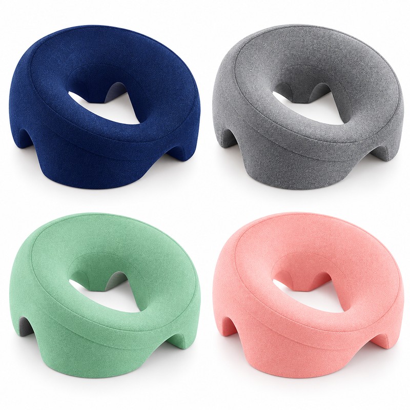Memory Foam Face Down Pillow for Prone Rest – Open-Center