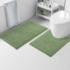 OLANLY Luxury Chenille Bath Mat, Extra Soft Thick Absorbent Shaggy