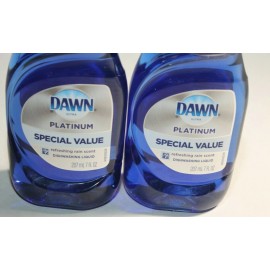 Dawn Ultra Dishwashing Liquid Dish Soap Platinum 7 OZ. Lot of 2