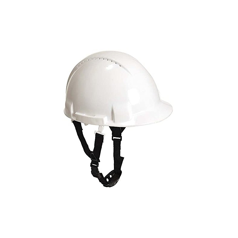 Portwest Monterosa Safety Helmet, Size: One Size, Colour: White, PW97WHR