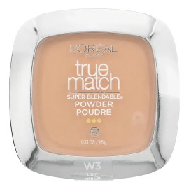 Base de maquillaje en polvo L'Oréal Paris True Match Nude beige Powder tono W3