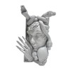 Vaveren Snake Women Face Bookend Medusa Head Book Nooks Unique