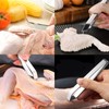 2PCS Fish Bone Tweezers Set,Professional Stainless Steel Kitchen Fish Bone
