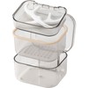 Retainer Case Box, Denture Case with Lid, Denture Cup for