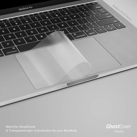 UPPERCASE GhostCover® Touch Premium Trackpad Protectors with Matte Finish, Compatible with 2020 2021 Intel/M1 MacBook Air 13", A2337 A2179, 2 Pack, Matte Clear