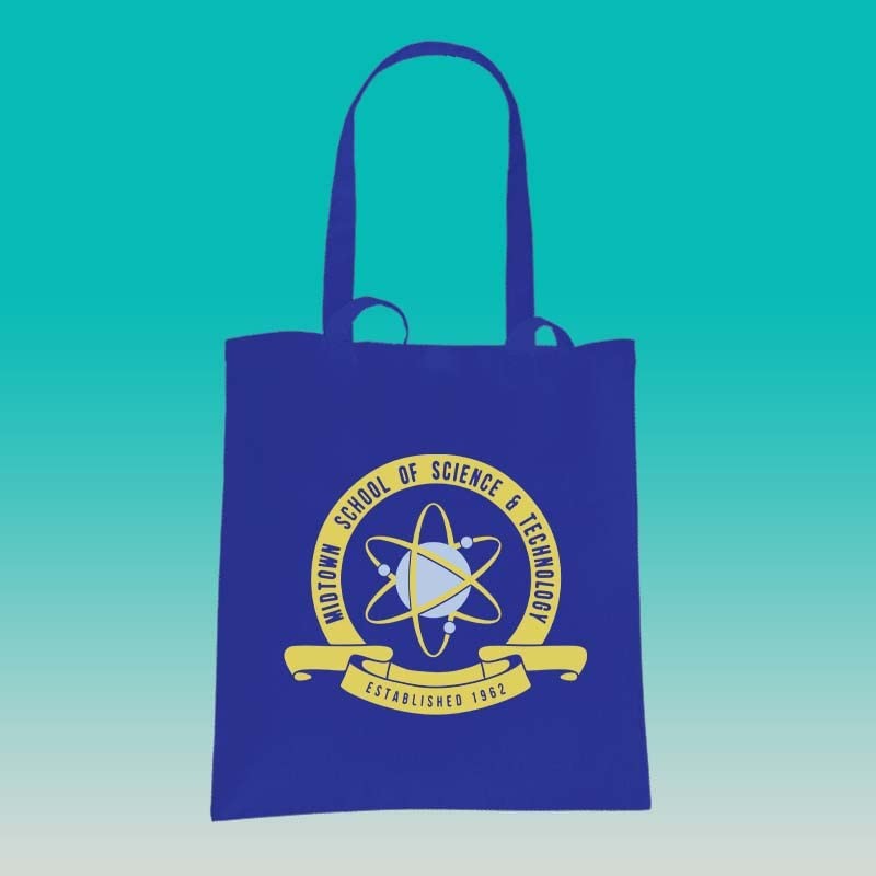 SmartyPants Midtown School Of Science Crest Tote Bag - Men's