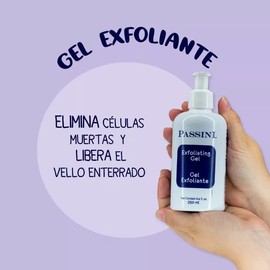 PASSINI Gel exfoliantes para piel 250ml. Suaviza y prepara para antes de depilar.