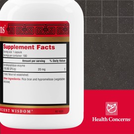 Health Concerns Serramend - Immune Defense Support Supplement - 180 Capsules