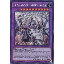 YU-GI-OH! - El Shaddoll Shekhinaga (NECH-EN049) - The New Challengers - Unlimited Edition - Secret Rare