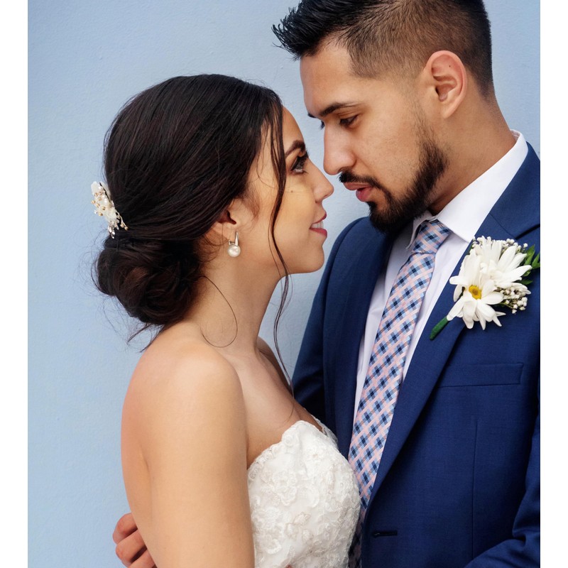 Platinum Plated Leverback Hoop Handpicked White Round Shell Pearl Drop