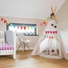 Pastel Bunting, Multicoloured Garland for Children's Room and Party Decoration,