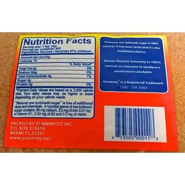 Yummmy Raw Turbinado Brown Sugar - Azucar Morena, 4 Lb, (64 0z) Kosher Certified