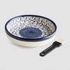 evergrate Geniales Duo: Plate Grater + Dip Bowl Celia Motif
